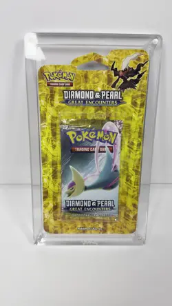 Pokemon Diamond & Pearl GREAT ENCOUNTERS Blister Pack SEALED Booster Cresselia - Image 2