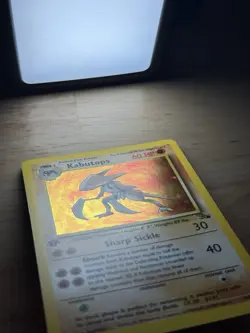 1st Edition 1999 Pokemon Kabutops Holo Fossil Set 9/62 Vintage WOTC NM - Image 5