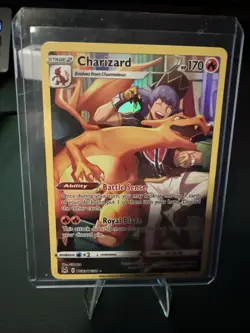 Pokemon Charizard TG03/TG30 Lost Origin Trainer Gallery Ultra Rare NM Condition - Image 1