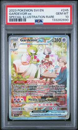 2023 POKEMON SVI EN-SCARLET & VIOLET #245 GARDEVOIR EX PSA 10 - Image 1