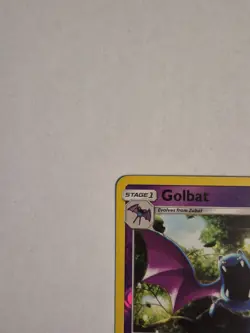 Pokemon Golbat Reverse Holo Sun and Moon Base 55/149 NM - Image 2
