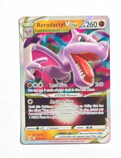 Aerodactyl Vstar ~ Pokemon Lost Origin ~ Full Art Holo 093/196 - Image 1