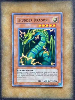 Yugioh Thunder Dragon MRD-097 Common NM - Image 1