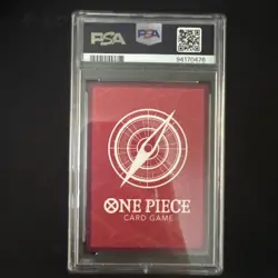Sabo 2024 One Piece ST13 - Black & White Alt. Art Leader #001 PSA 10 Low Pop! - Image 2
