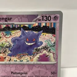 Pokemon Gengar TCG Reverse Holo Card 94/165 Scarlet & Violet 151 - Image 3