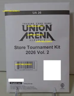 UNION ARENA TRADING CARD GAME STORE TOURNAMENT KIT 2026 VOL 2 NEW SEALED TCG - Image 1