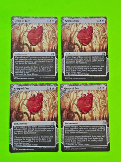 MTG Wilds of Eldraine ( Grasp of Fate ) Extended Art Lot of 4 Cards - Image 1