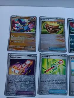 Pokemon Prismatic Evolutions Lot Of 30 Cards Pokeball, EX, Reverse Holo, More! - Image 2