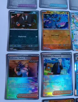 Pokemon Prismatic Evolutions Lot Of 30 Cards Pokeball, EX, Reverse Holo, More! - Image 5