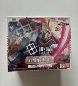 Gundam Card Game Booster Box Newtype Rising GD01 24 Packs ENGLISH New Sealed - Image 1