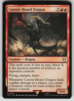 Cavern-Hoard Dragon Normal R LTC 31 NM - Image 1
