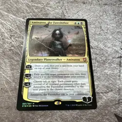 Aminatou, the Fateshifter Commander 2018 Foil NM 37 - Image 1