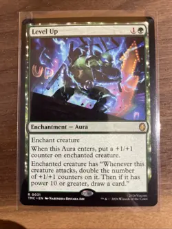 Level Up Commander Teenage Mutant Ninja Turtles MTG NM - Image 1