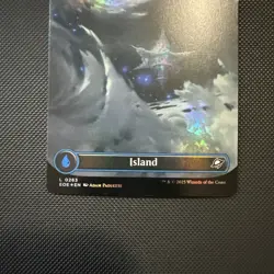 Island (0263) (Borderless) Edge of Eternities Foil - Image 2