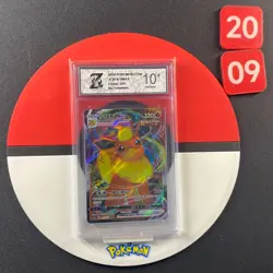 Flareon VMAX RRR CS4aC-021/132 Pokemon Card Chinese Grade10 - Image 1