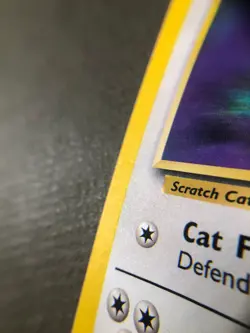 Pokemon Giovanni's Meowth - 74/132 - Gym Challenge - Common Sml Crease Left Side - Image 3