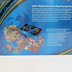 Pokemon TCG Phantasmal Flames Mega Charizard ex UPC Sealed Ultra Premium Box - Image 3