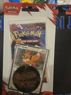 Pokemon Destined Rivals EEVEE PROMO Check Lane Blister Pack - Image 3