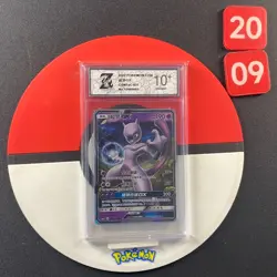 Pokemon Chinese Sword&Shield Mewtwo GX CSM1ac 031/151 RR Grade10 - Image 1