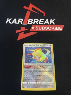 Pokemon Radiant Jirachi 120/195 Swsh12: Sword & Shield🔥Silver Tempest Holo*3 - Image 1