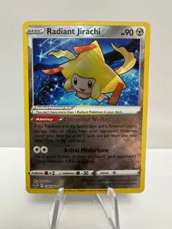 Radiant Jirachi 120/195 - Silver Tempest - Pokemon TCG - Rare - NM - Image 1