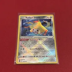 Radiant Jirachi #120 Pokemon Silver Tempest - Image 1