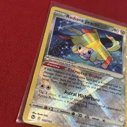 Radiant Jirachi #120 Pokemon Silver Tempest - Image 4