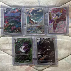 Pokemon TCG Japanese Art Rare/AR Lot of 5 (LOT A7) - MINT - Image 1