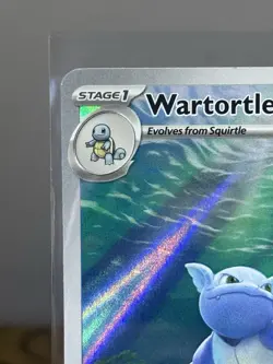 Wartortle 171/165 Scarlet & Violet: 151 Illustration Rare Holo Pokemon TCG NM/M - Image 2