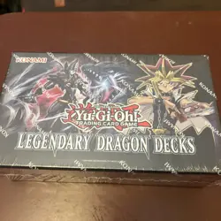 NEW SEALED Yugioh Legendary DRAGON Decks Box Set - Image 1