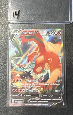 Charizard V 154/172 Alt Art Brilliant Stars Pokemon TCG - Image 1