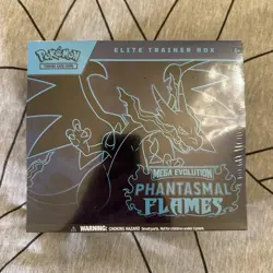 Pokemon ETB Elite Trainer Box Mega Evolution Phantasmal Flames - Image 1