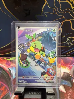 Turtwig MEP 040 Pokemon First Partner Illustration Promo - PACK FRESH - Image 1