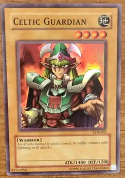 Yu-Gi-Oh! Celtic Guardian LOB-EN007 Legend Blue Eyes Super Rare Unlimited Engli… - Image 1