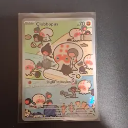 Pokemon Clobbopus SSP EN Illustration Rare Holo Full Art Card 207/191 2024 - Image 1