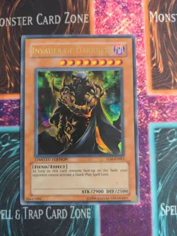 Yu-Gi-Oh! Invader of Darkness TLM-ENSE1 Limited Ultra Rare LP - Image 1