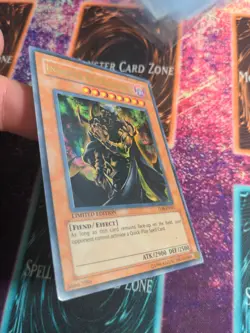 Yu-Gi-Oh! Invader of Darkness TLM-ENSE1 Limited Ultra Rare LP - Image 2