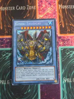Yu-Gi-Oh! Gishki Zielgigas HA07-EN057 1st Edition Secret Rare NM - Image 1