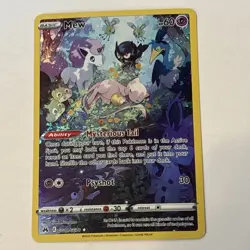 Mew GG10/GG70 Crown Zenith Galarian Gallery Ultra Rare Pokemon Card NM - Image 1