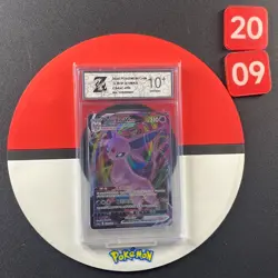 Pokemon TCG S-Chinese Card CS4aC-059 Sword & Shield Espeon VMAX RRR Grade10 - Image 1