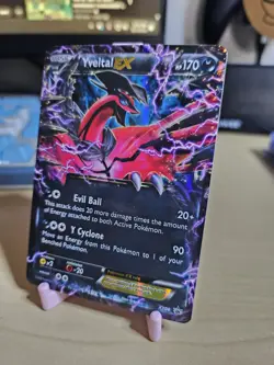 Yveltal EX XY08 Ultra Rare Black Star Promo Pokemon Card English 2014 - Image 3
