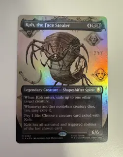Koh, the Face Stealer (Borderless) Avatar: The Last Airbender Foil - NM - Image 1