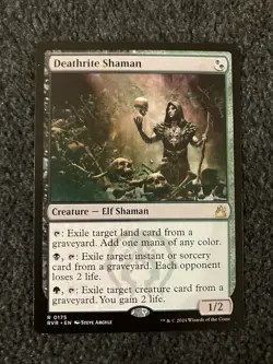 Magic The Gathering MTG - Deathrite Shaman - Ravnica Remastered - Image 1