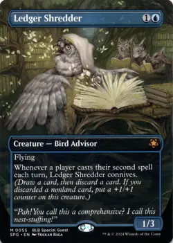 Ledger Shredder BORDERLESS Special Guests Magic MTG NM - Image 1