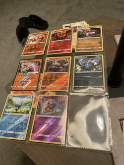 Pokemon Lot Holo And Reverse Holo Hidden Fates Torterra Guzzlord Goodra And More - Image 1