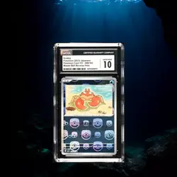 Pokemon Krabby 098/165 Pokemon Card 151 - sv2a Japanese Gem Mint 10 (2023) - Image 1