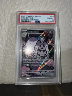 Pokemon Houndstone Illustration Rare Mega Evolutions 145/152 PSA 10 GEM MT - Image 1