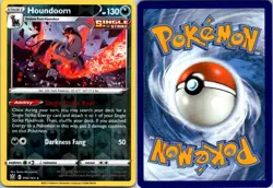 Houndoom 096/163 Holo R Battle Styles Pokemon Reverse Holo NM - Image 3
