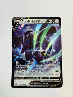 Pokemon TCG Corviknight v Ultra Rare Holo Card Battle Styles #109/163 - Image 1