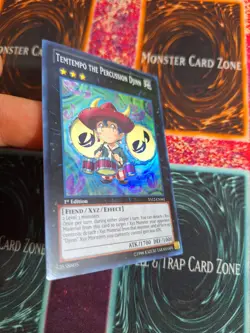 Yu-Gi-Oh! Temtempo the Percussion Djinn YS12-EN041 Super Rare 1st Edition NM c3/ - Image 2